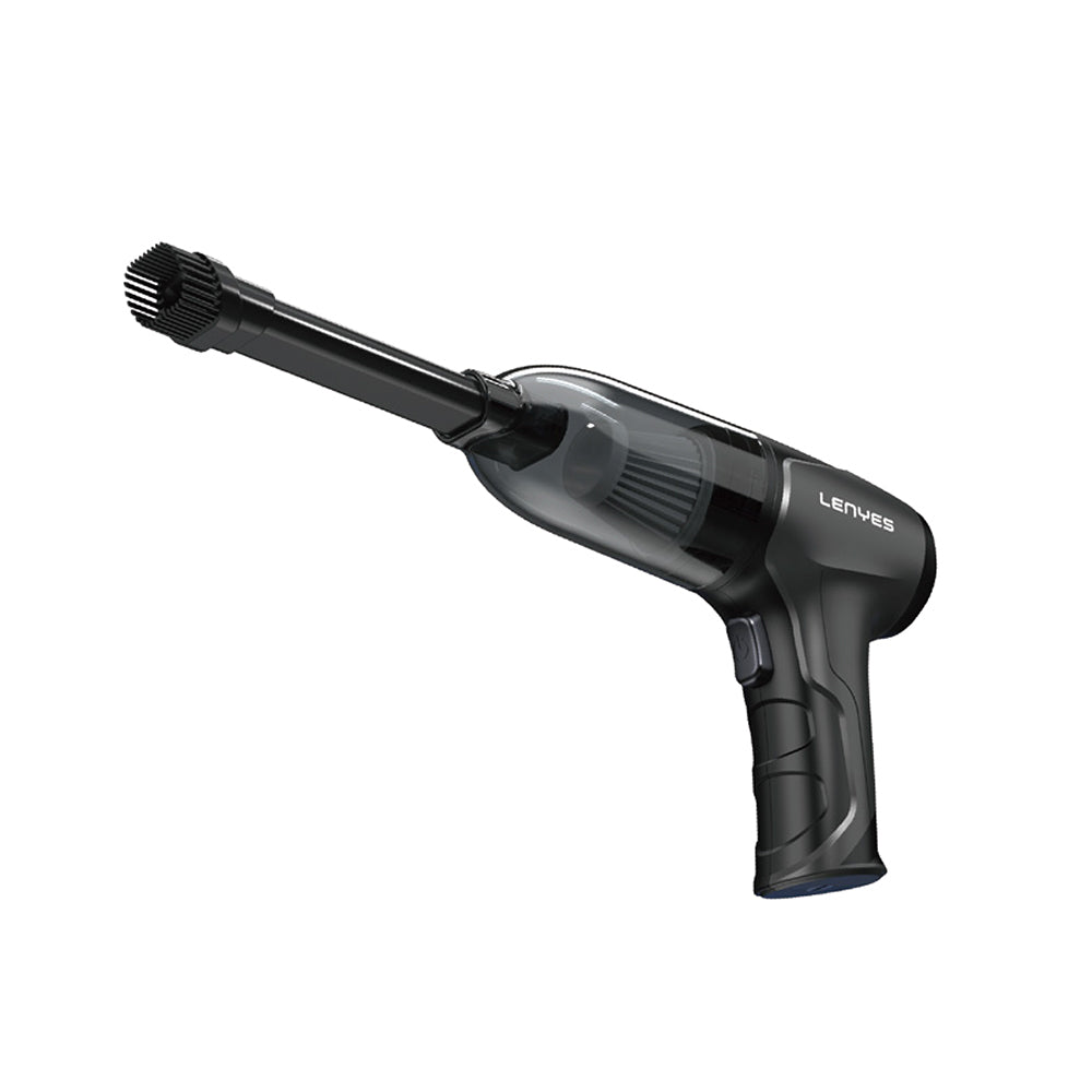 Lenyes LCV201 4in1 Üfleme-Emme-Vakumlama ve Şişirme Özellikli 6 Parça Aparatlı Elektrikli Oto Araç Süpürgesi 5000PA Siyah