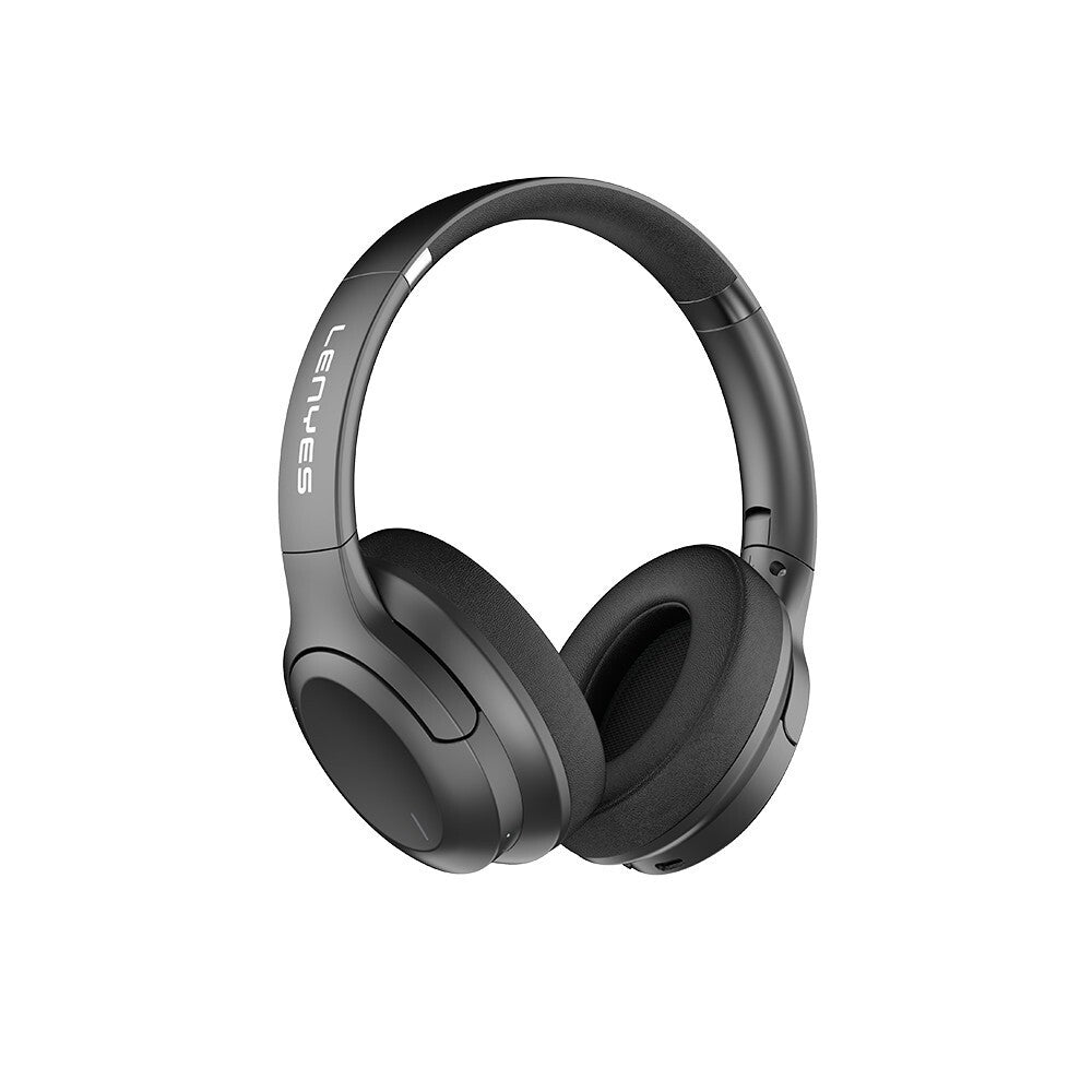 Lenyes LH26 Katlanabilir Tasarımlı ANC Özellikli Kulak Üstü Bluetooth Kulaklık v5.4 Siyah