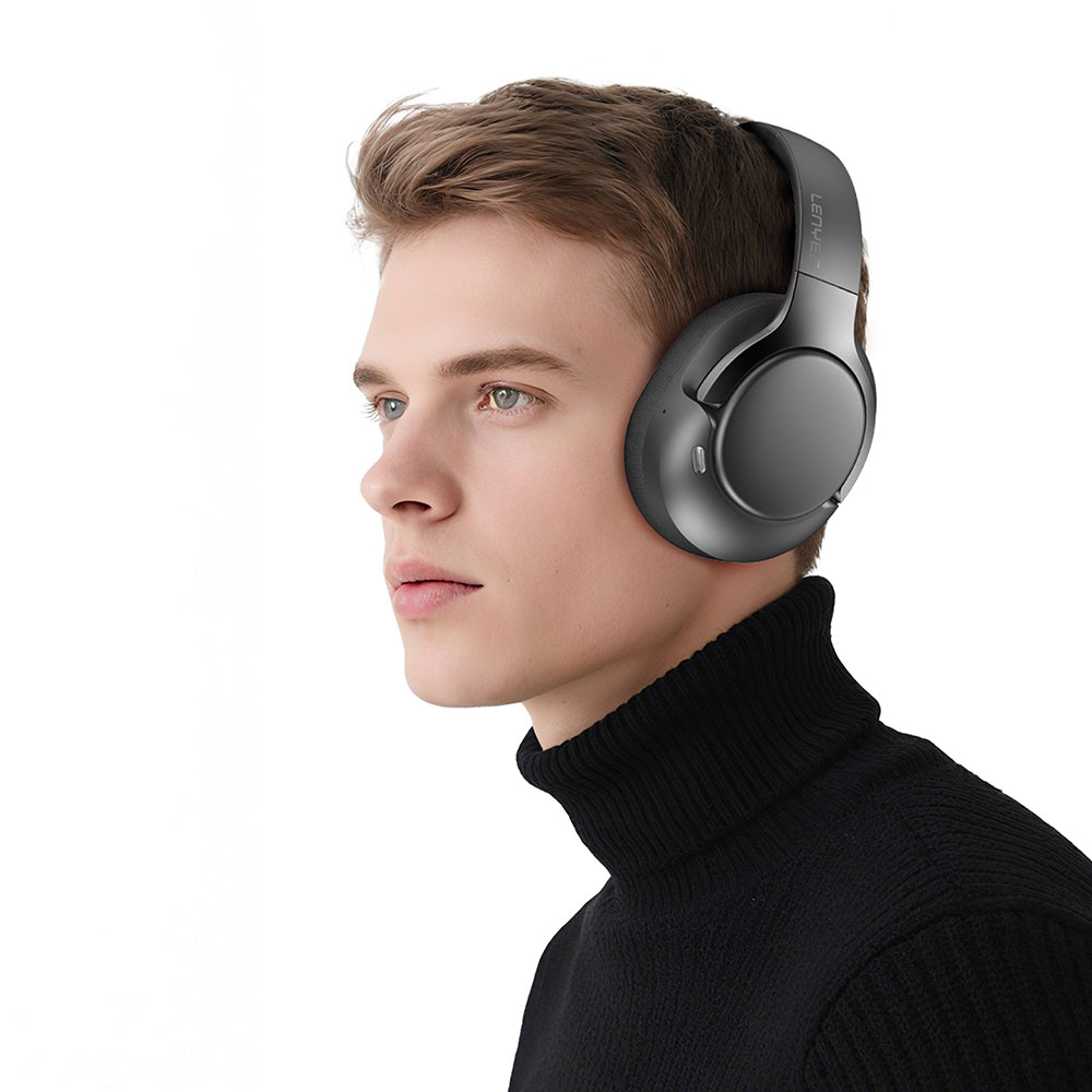 Lenyes LH29 ANC Özellikli TWS Kulak Üstü Bluetooth Kulaklık v5.4 Beyaz