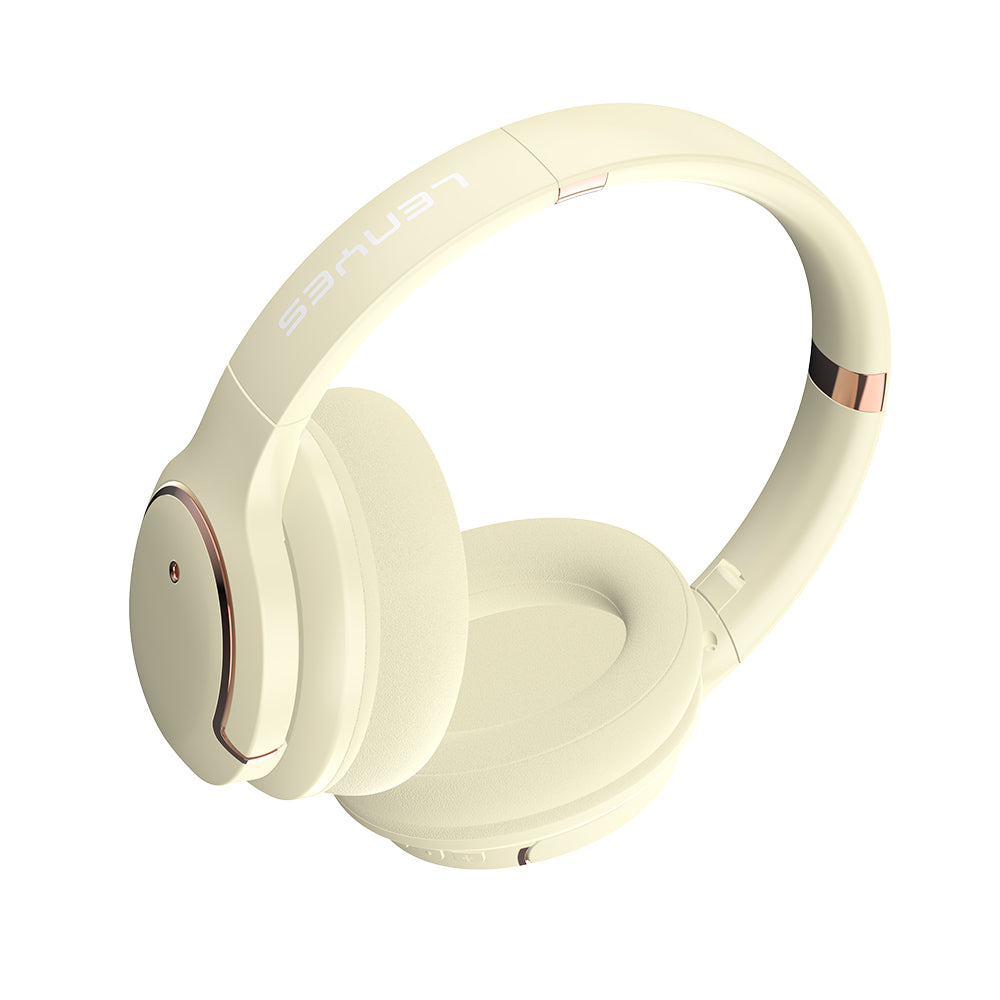 Lenyes LH61 Katlanabilir Tasarımlı TWS Kulak Üstü Bluetooth Kulaklık v5.4 Siyah