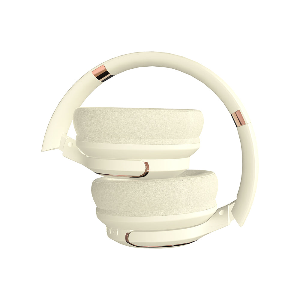 Lenyes LH61 Katlanabilir Tasarımlı TWS Kulak Üstü Bluetooth Kulaklık v5.4 Siyah