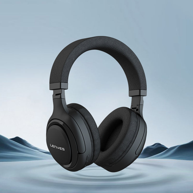 Lenyes LH83 ANC Özellikli TWS Kulak Üstü Bluetooth Kulaklık v5.3 Siyah