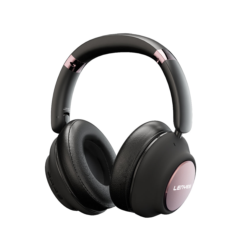 Lenyes LH89 ANC Özellikli TWS Kulak Üstü Bluetooth Kulaklık v5.3 Siyah