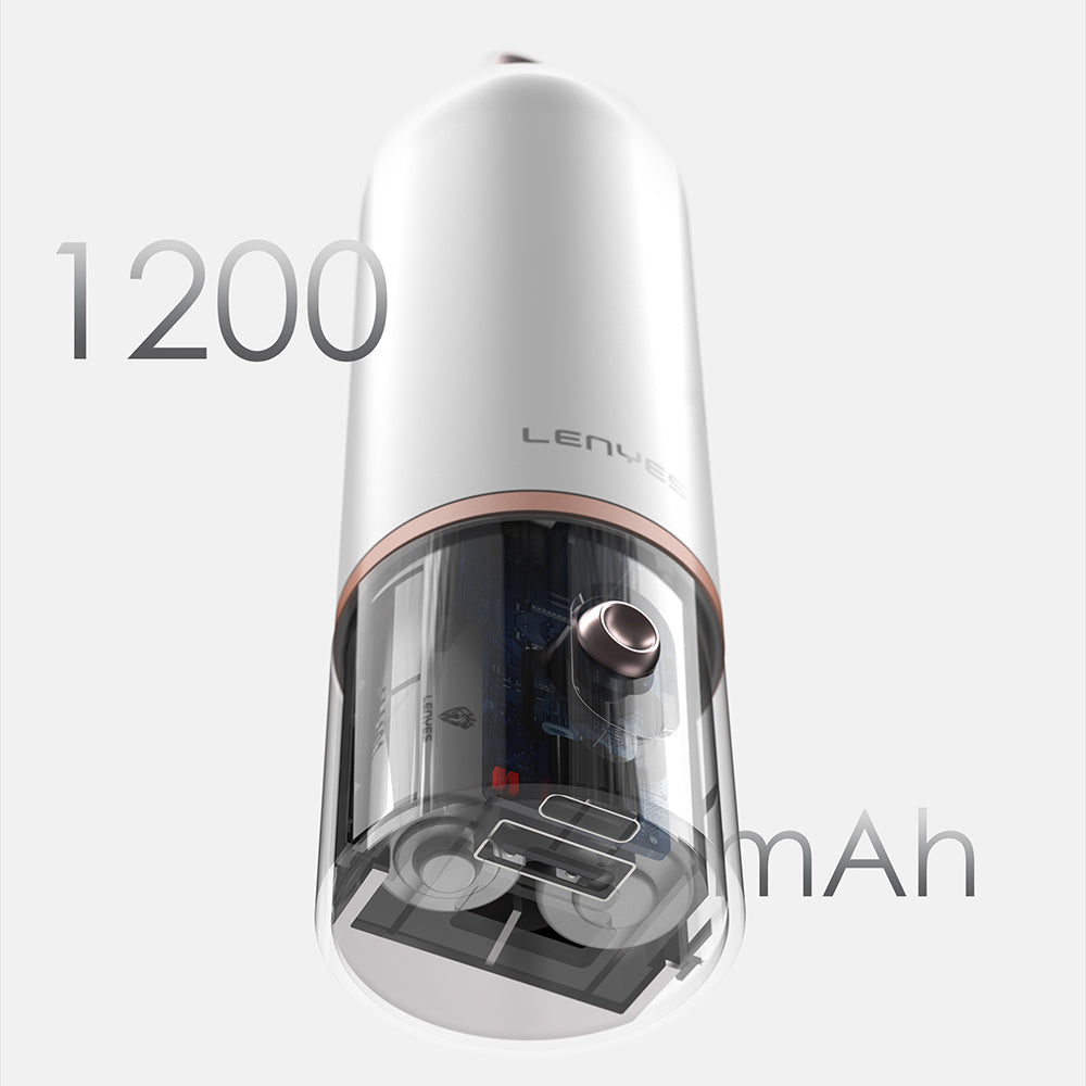 Lenyes LHF12 Powerbank Özellikli 3 Kademeli Portatif Soğutucu El Fanı Beyaz