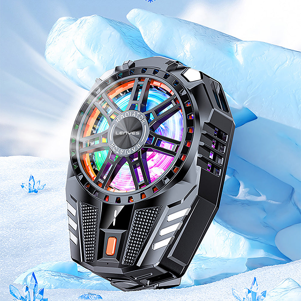 Lenyes LPC201 3 Kademeli TEC Soğutma Sistemli Telefon Soğutucu Fan Siyah