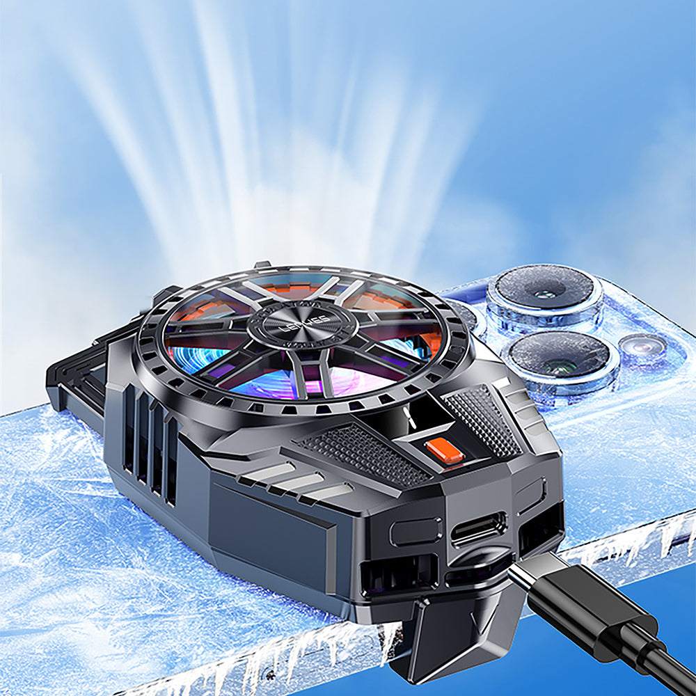 Lenyes LPC201 3 Kademeli TEC Soğutma Sistemli Telefon Soğutucu Fan Siyah