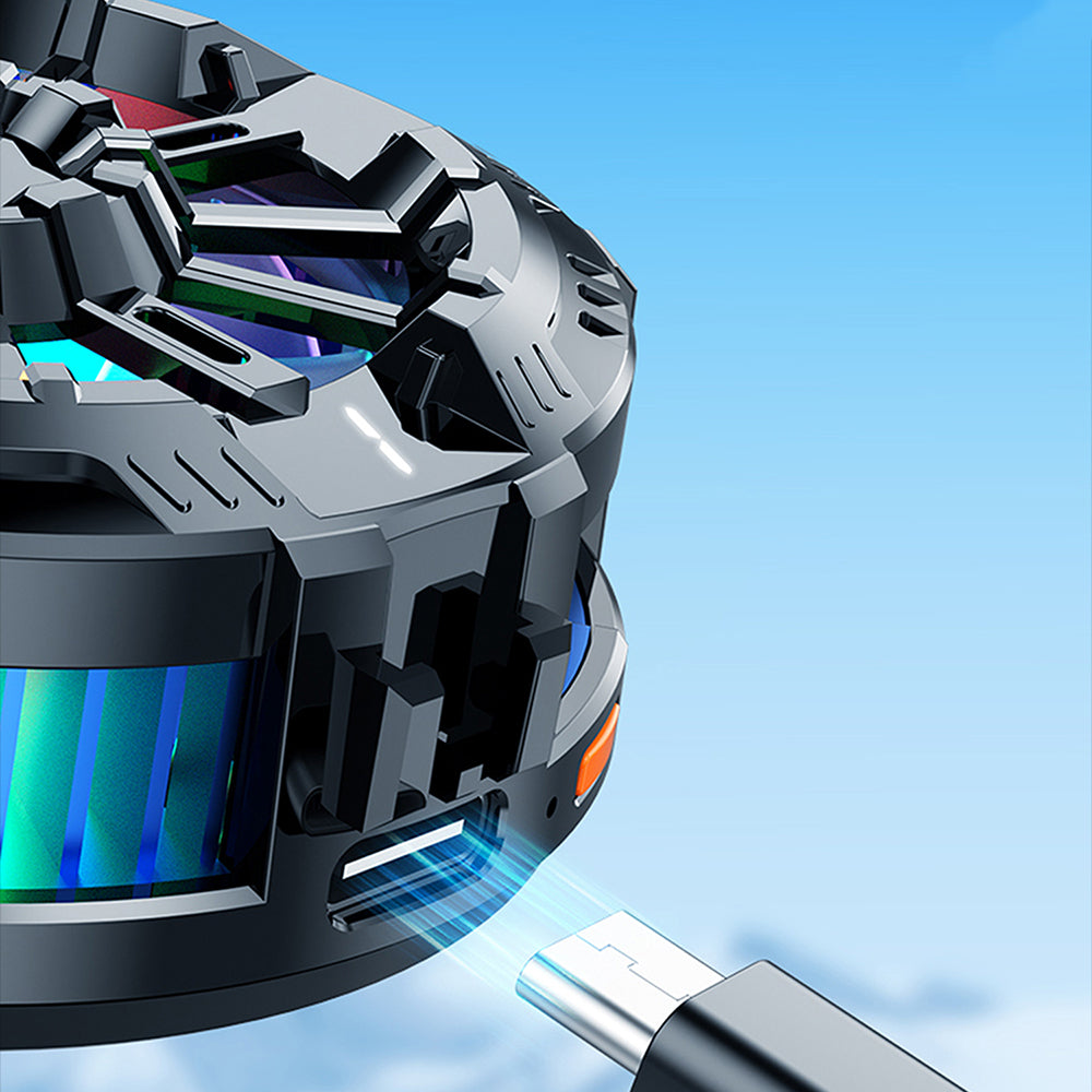 Lenyes LPC202 3 Kademeli TEC Soğutma Sistemli Telefon Soğutucu Fan Siyah