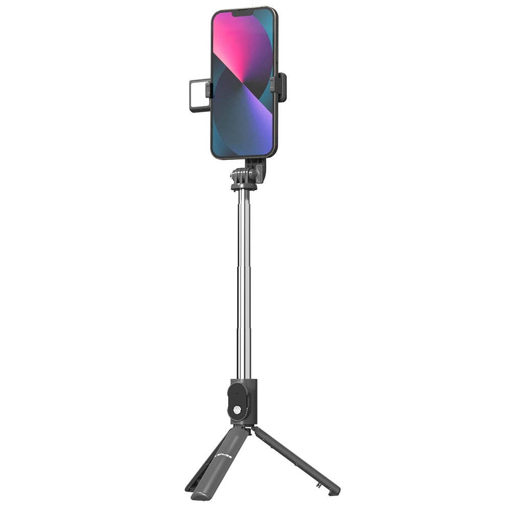 Lenyes LPH101 Canlı Yayın Dolgu Işıklı Tripod ve Selfie Çubuğu Siyah