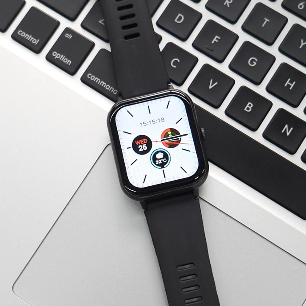 Lenyes LW-213 iOS ve Android Uyumlu Akıllı Saat Siyah