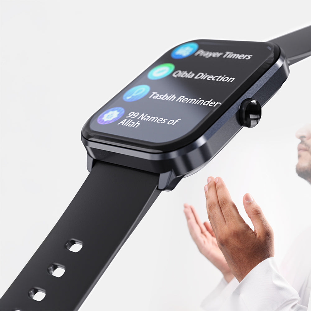 Lenyes LW-218 iOS ve Android Uyumlu Akıllı Saat Siyah