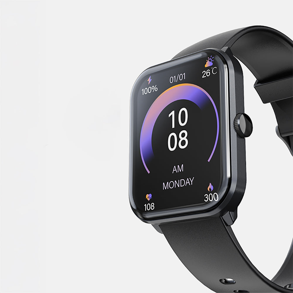 Lenyes LW-218 iOS ve Android Uyumlu Akıllı Saat Siyah