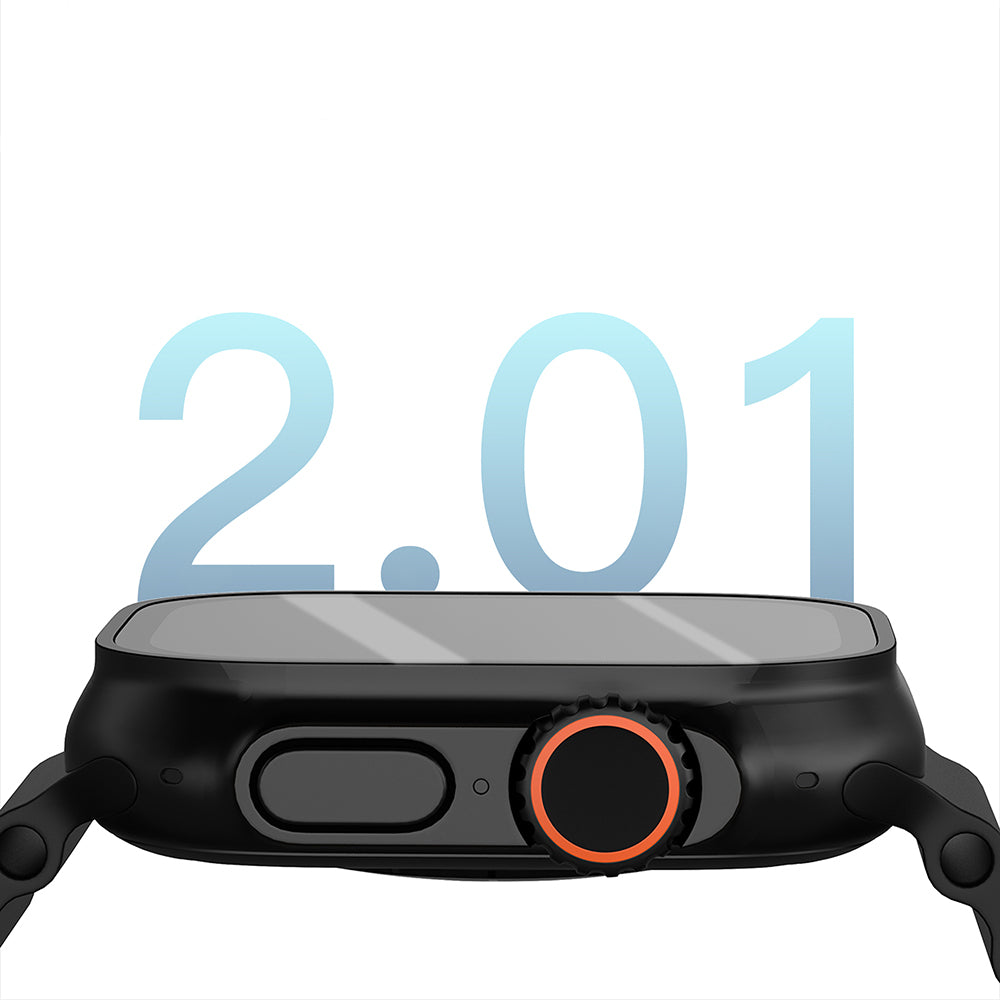 Lenyes LW-238 Ultra3 Saturn Serisi iOS ve Android Uyumlu Akıllı Saat Siyah