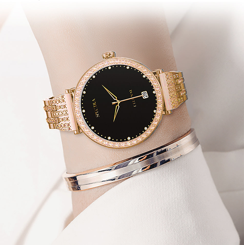 Lenyes LW-246 iOS ve Android Uyumlu Akıllı Saat Gold