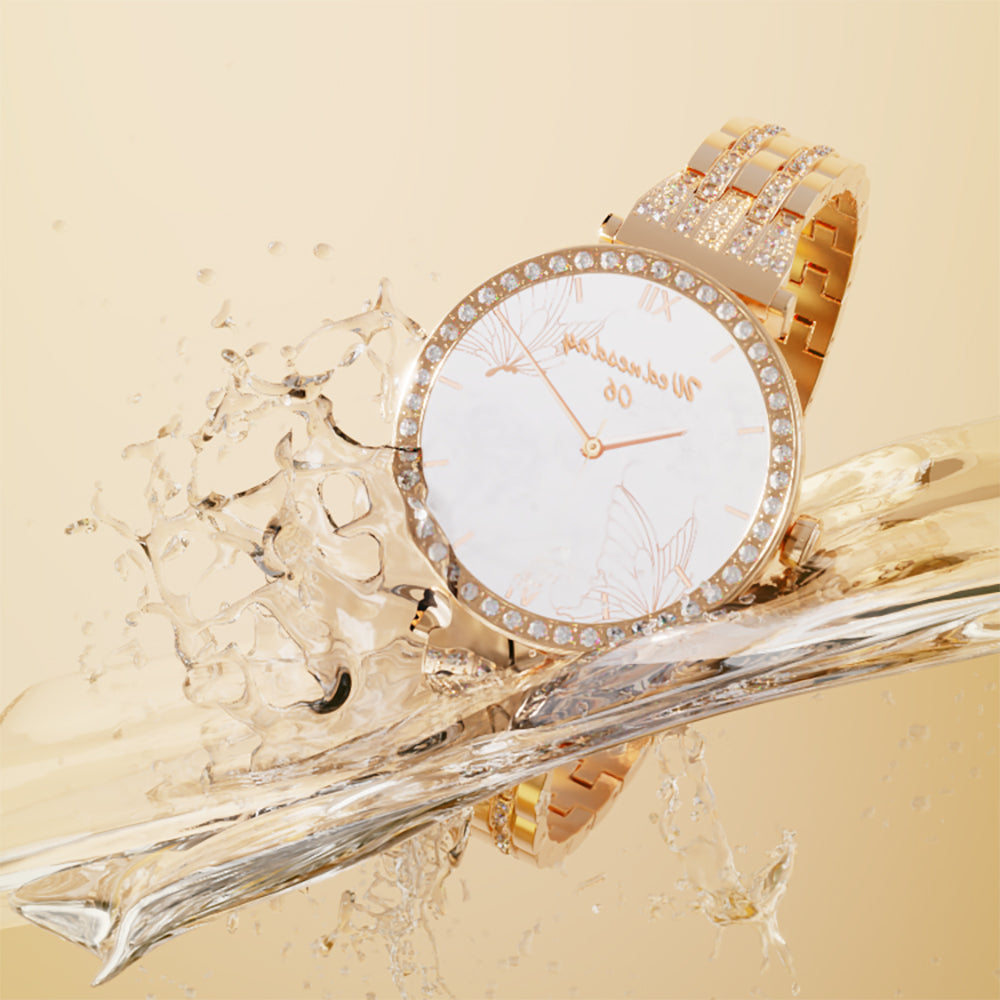 Lenyes LW-246 iOS ve Android Uyumlu Akıllı Saat Gold