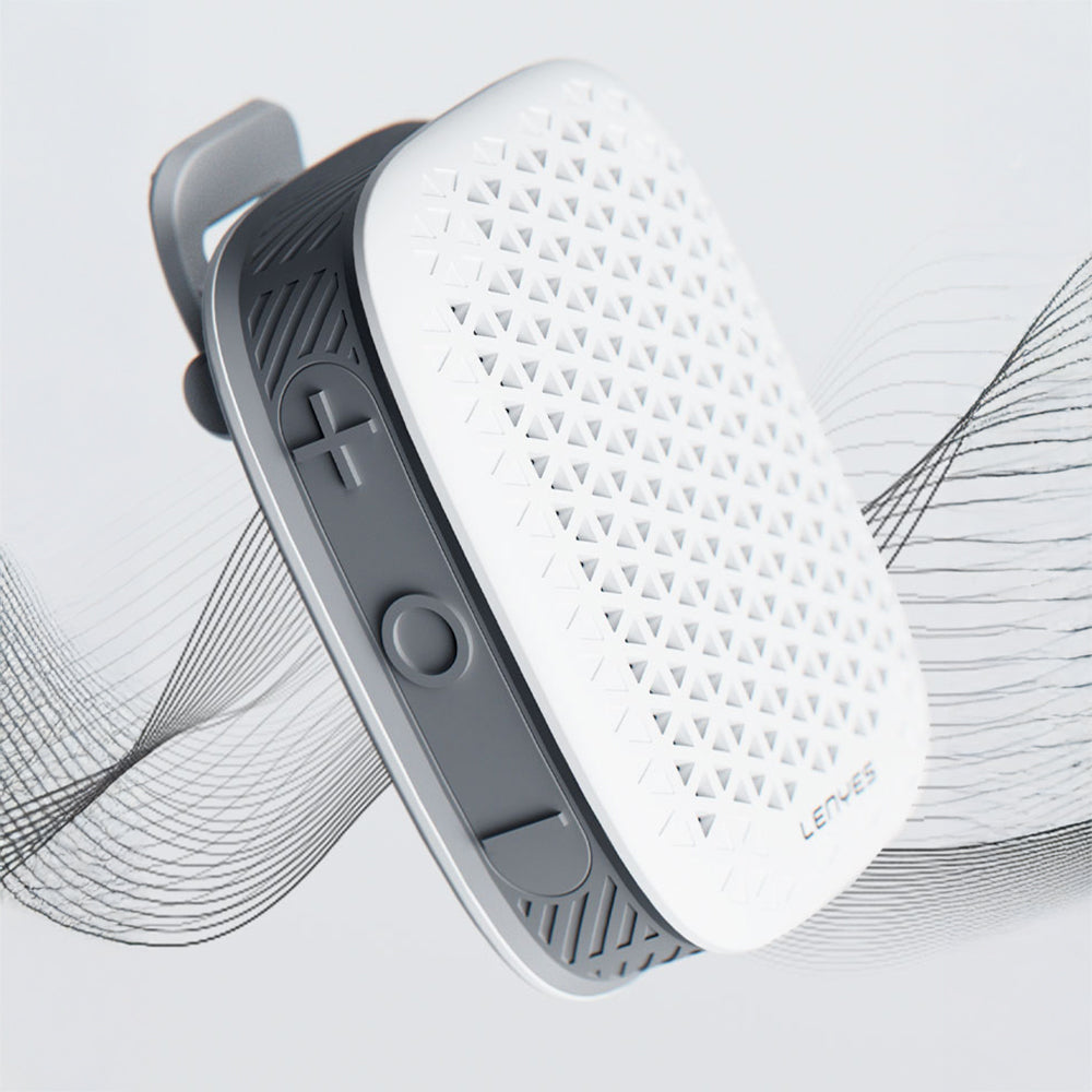 Lenyes S232 TWS Mandallı Bluetooth Speaker Hoparlör v5.4 Sarı