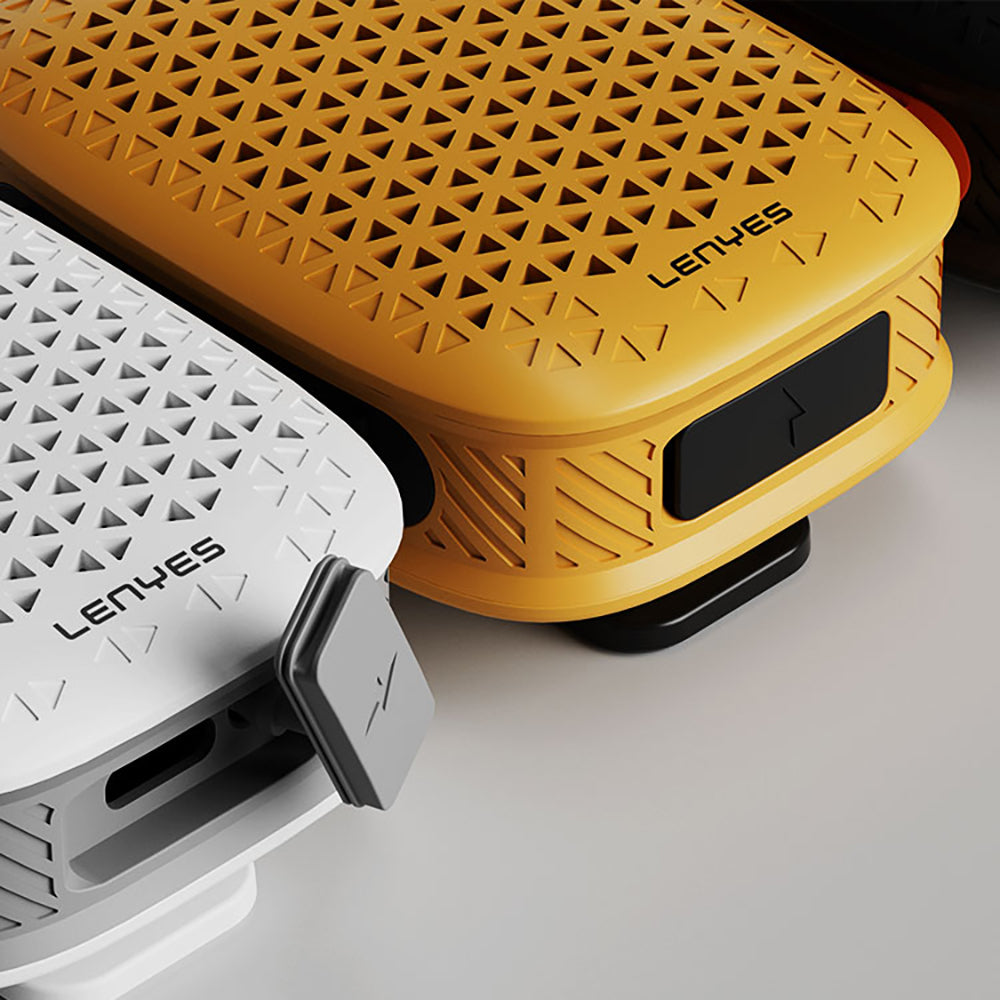 Lenyes S232 TWS Mandallı Bluetooth Speaker Hoparlör v5.4 Beyaz