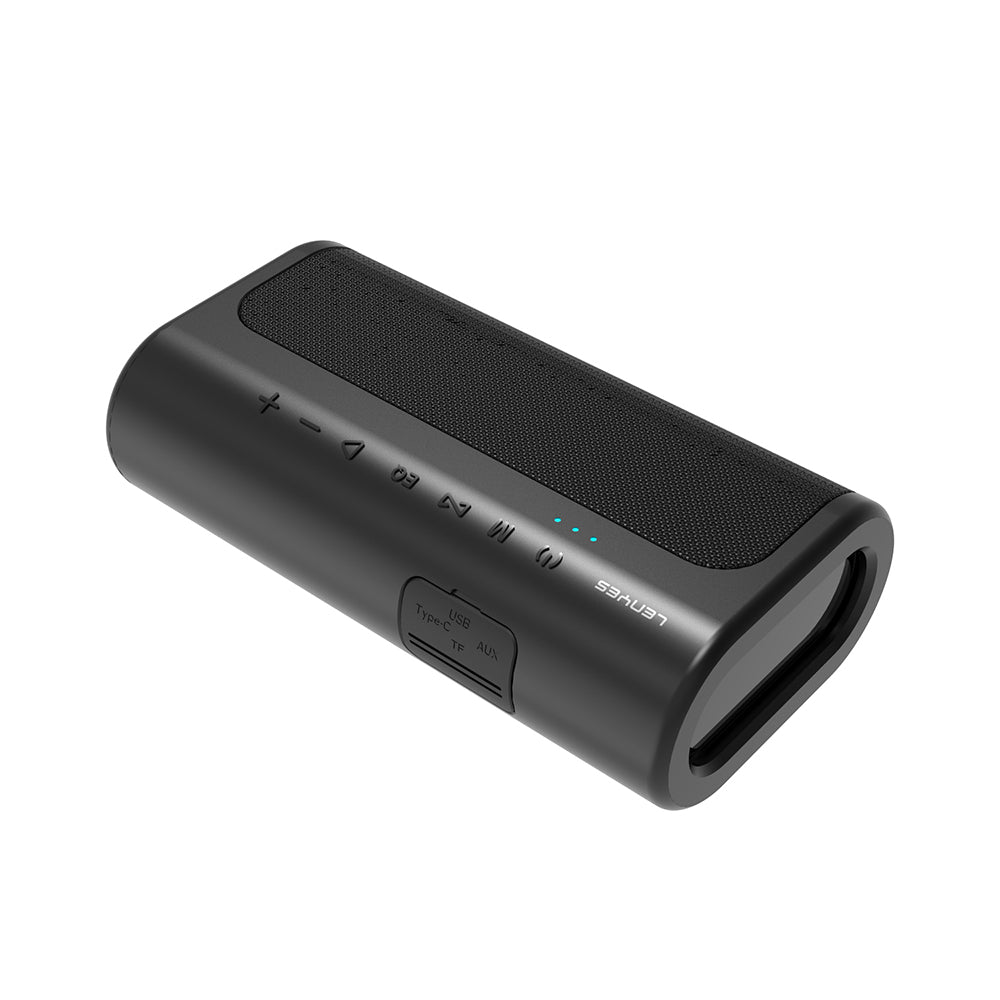 Lenyes S810 TWS Bluetooth Speaker Hoparlör v5.0 Siyah