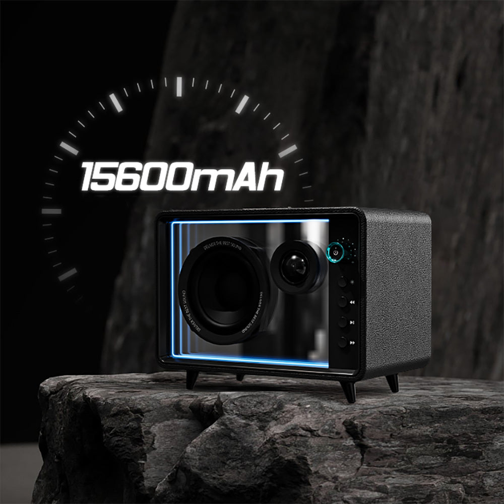 Lenyes S862 Su Geçirmez Mikrofonlu Çoklu Giriş Karaoke Bluetooth Hoparlör v5.3 120W Siyah