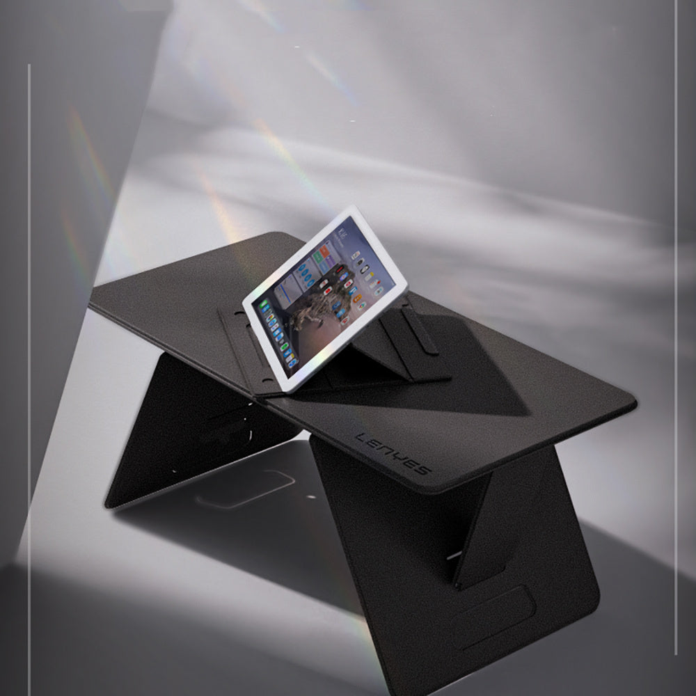 Lenyes SDA230 Pro Katlanabilir Taşınabilir Portatif Masa ve Tablet Standı Siyah