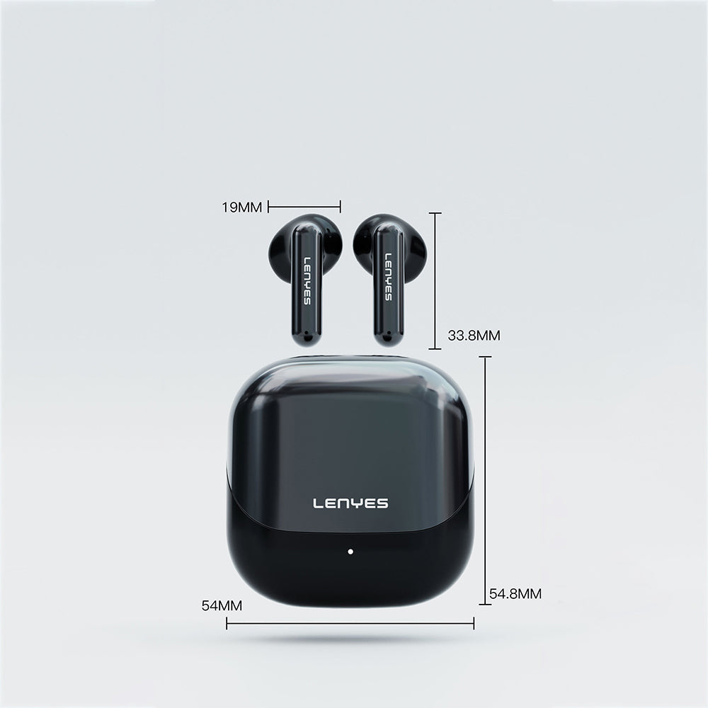 Lenyes Serene X ANC Özellikli ENC Teknolojili Kulak İçi Bluetooth Kulaklık v5.4 Siyah