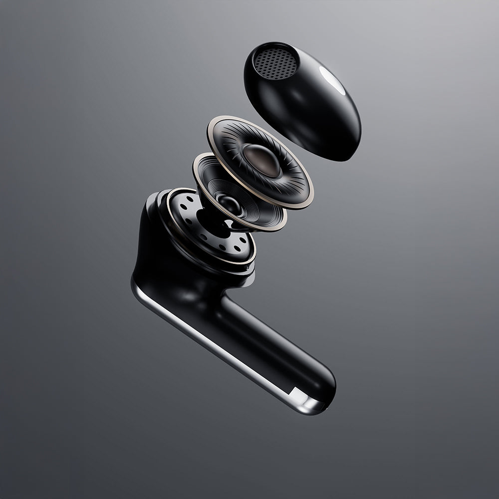 Lenyes Serene X ANC Özellikli ENC Teknolojili Kulak İçi Bluetooth Kulaklık v5.4 Siyah