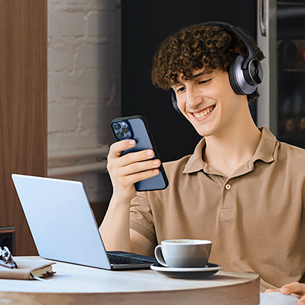 Oneodio A10 ANC Yeni Seri Bluetooth Kulaklık Siyah