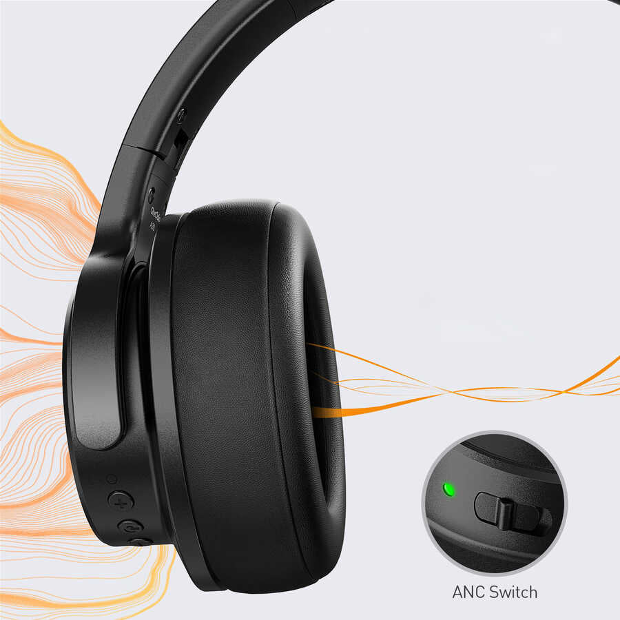 Oneodio A30 Bluetooth Kulaklık Siyah