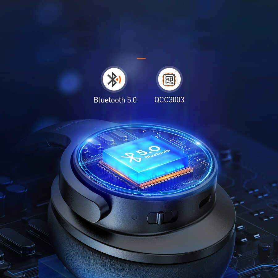 Oneodio A30 Bluetooth Kulaklık Siyah