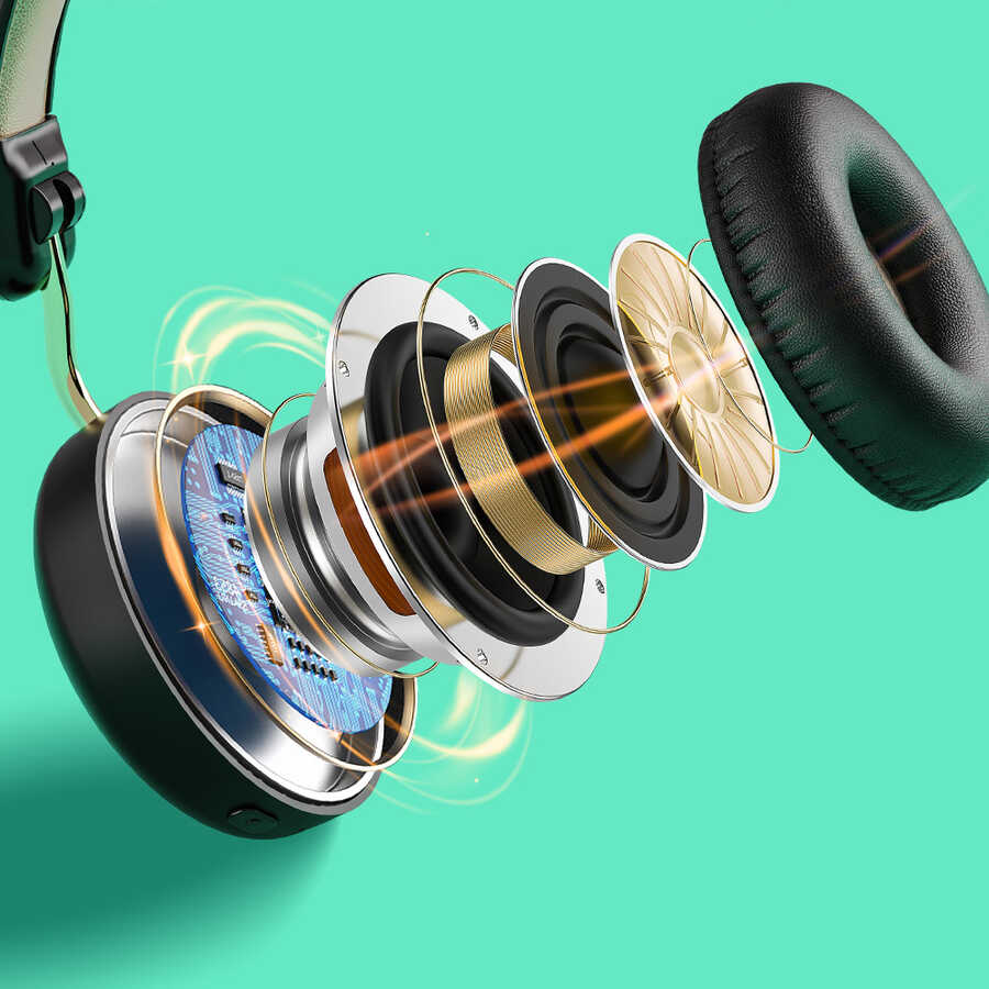 Oneodio S8 Bluetooth Kulaklık Siyah