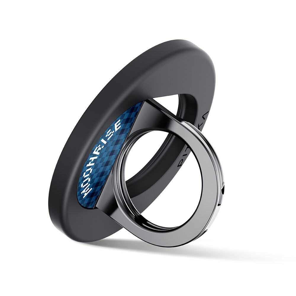 Pitaka Aramid Fiber Sunset Moonrise Serisi Moonrise MagEZ Grip 3 Magnetik Ring Stand Telefon Tutucu Mavi