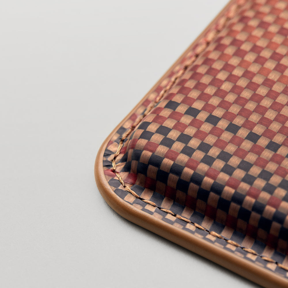 Pitaka Magnetic Woven Serisi Aramid Fiber Magnetik Kartlık Siyah