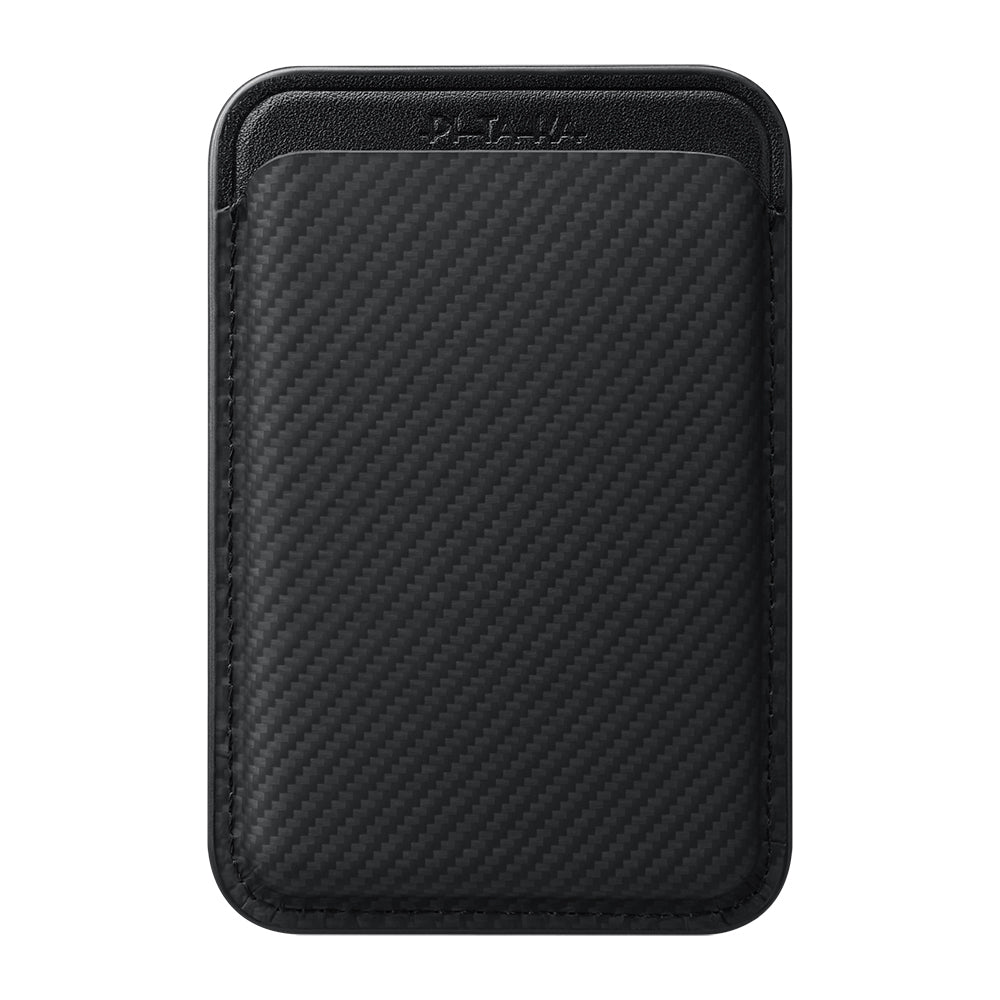 Pitaka Magnetic Woven Serisi Aramid Fiber Magnetik Kartlık Siyah