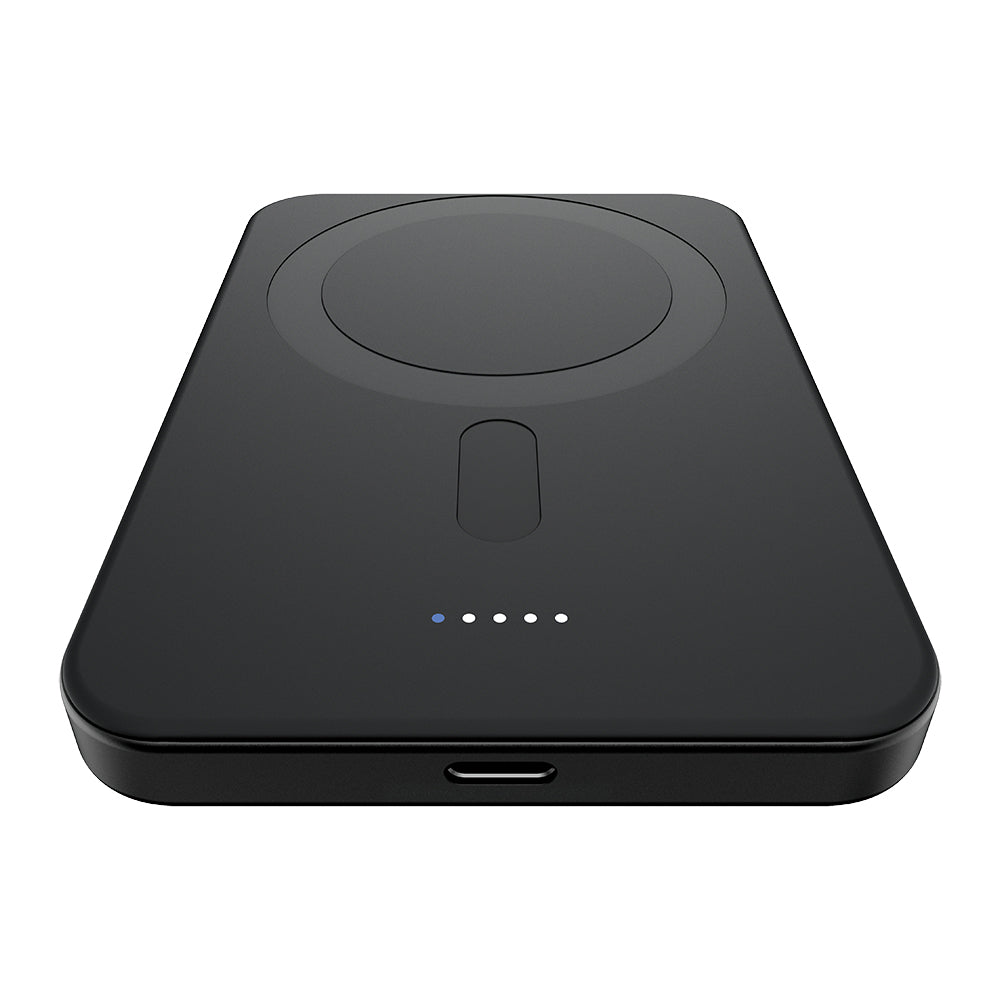 Pitaka Tactile Woven Qi2 Şarj Teknolojili Aramid Fiber M-Safe Powerbank 15W 5000mAh Siyah