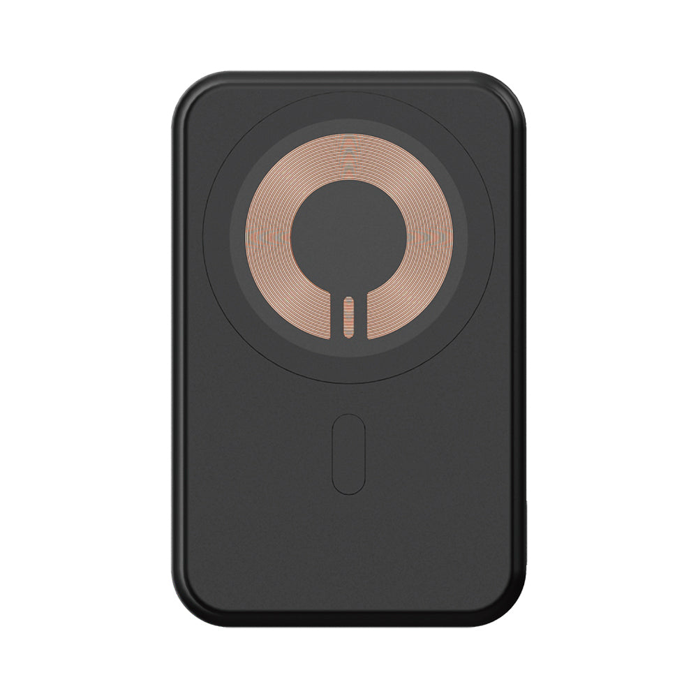 Raptic Trio Standlı Wireless ve PD Hızlı Şarj Özellikli Powerbank 15W 5000mAh Siyah