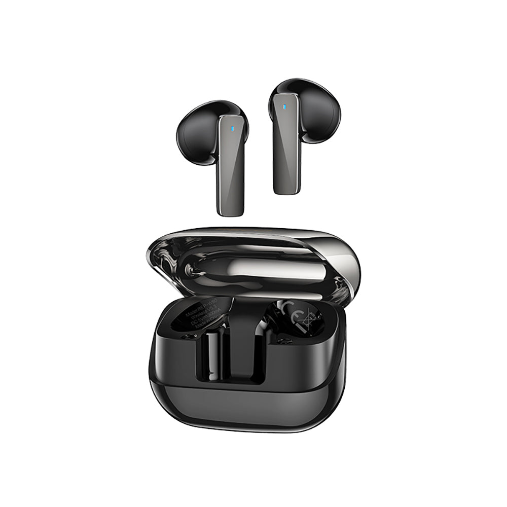 Recci REP-W80 Hi-Fi Ses Kaliteli TWS Kulak İçi Bluetooth v5.3 Kulaklık Siyah