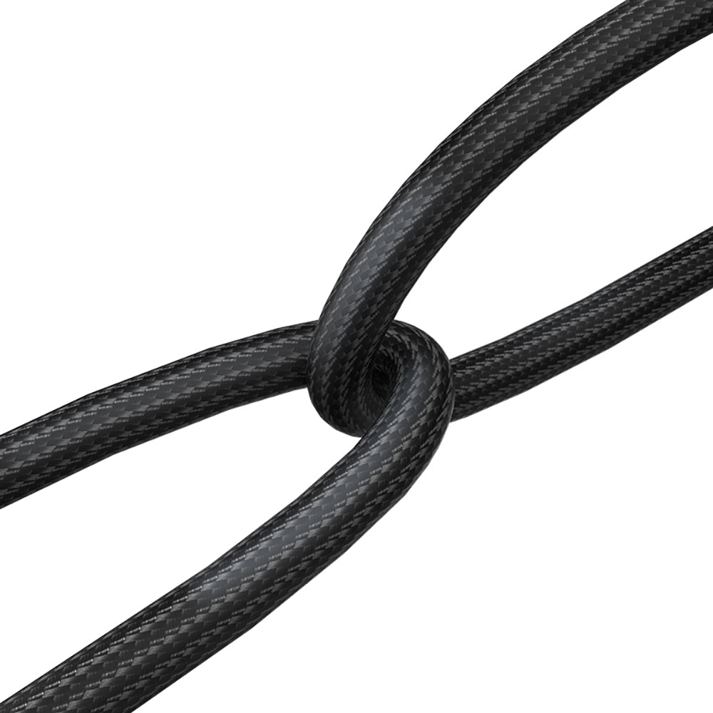 Recci RS42CC Lamp Display Serisi Type-C to Type-C PD 240W Hızlı Şarj Özellikli Data ve Şarj Kablosu 1.5M Siyah