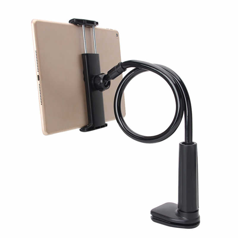 S007 Tablet Masa Tutucu Sıkıştırmalı Siyah