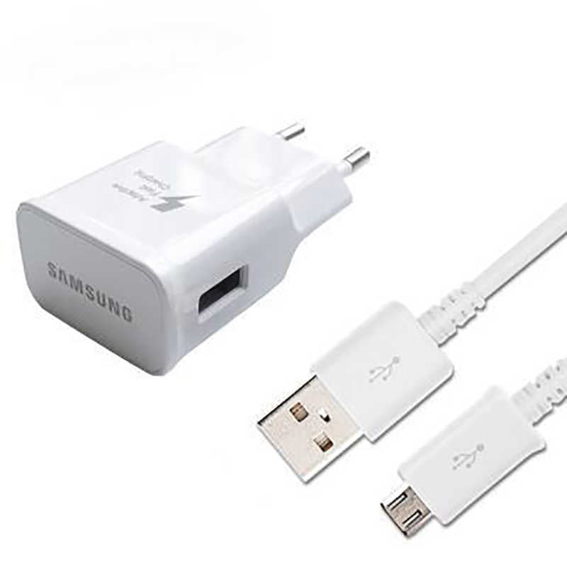 Samsung Fast Charge Travel Adaptör 15W Orjinal Hızlı Şarj Seti Beyaz