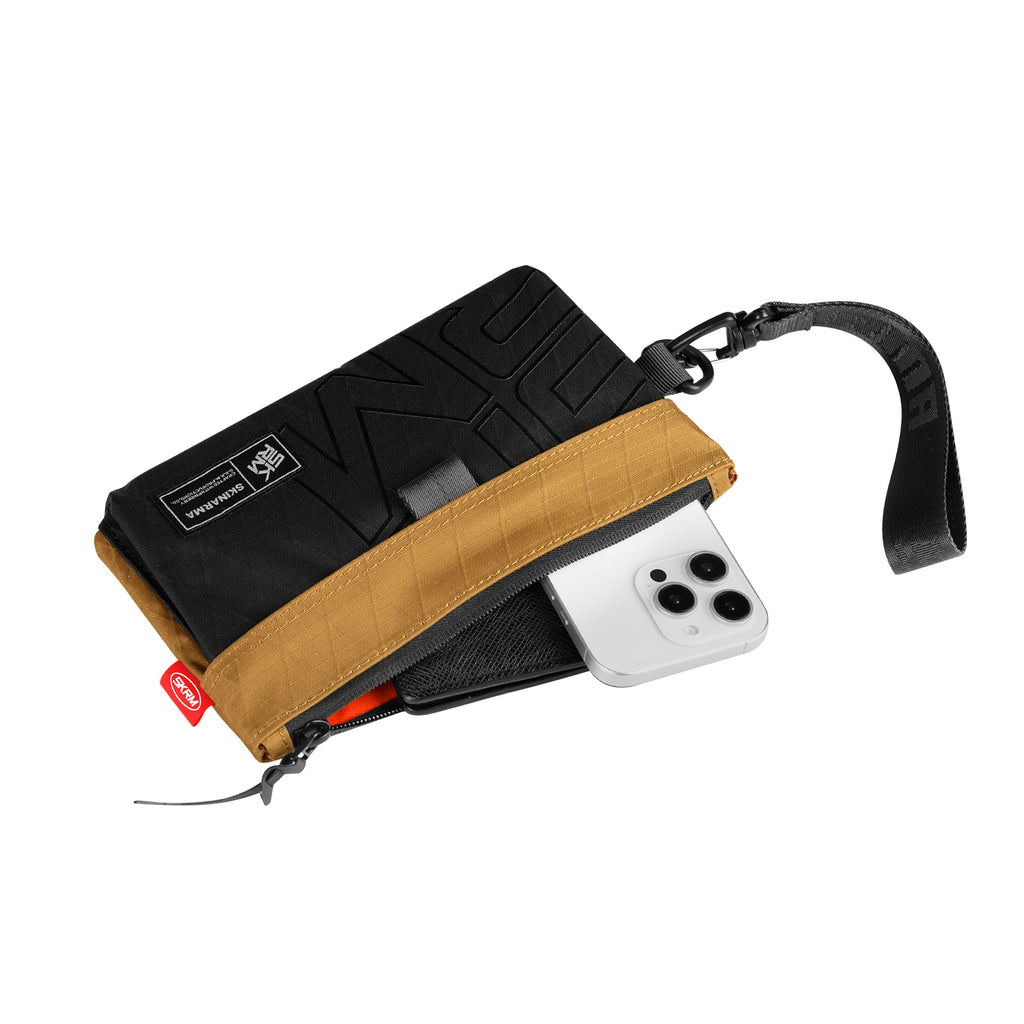 Skinarma Clutch Jager Boyun Askı Kayışlı Çapraz Vücut Çantası Yeşil