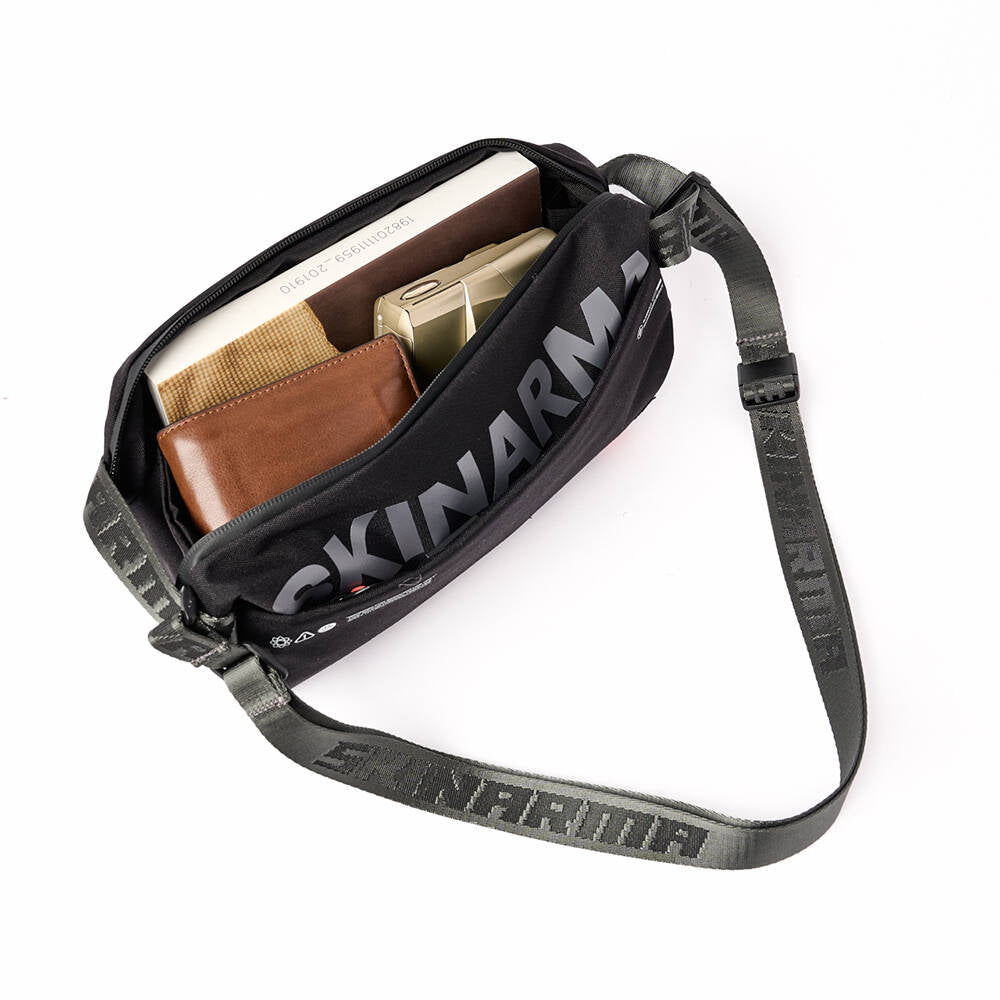 Skinarma Crossbody Fardel Çapraz Vücut Çantası Krem