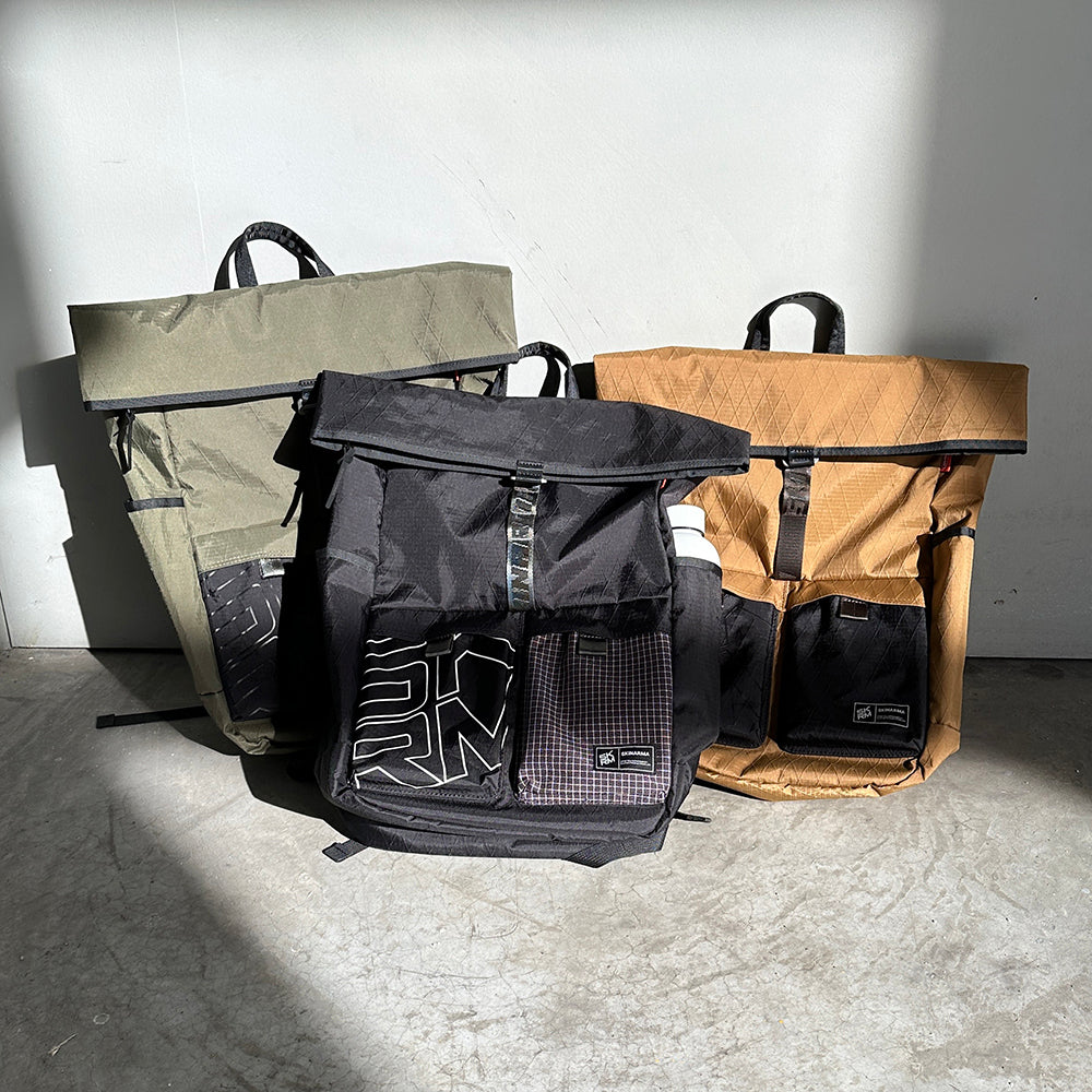 Skinarma Jager Serisi Naylon Scout Sırt Çantası Kahverengi