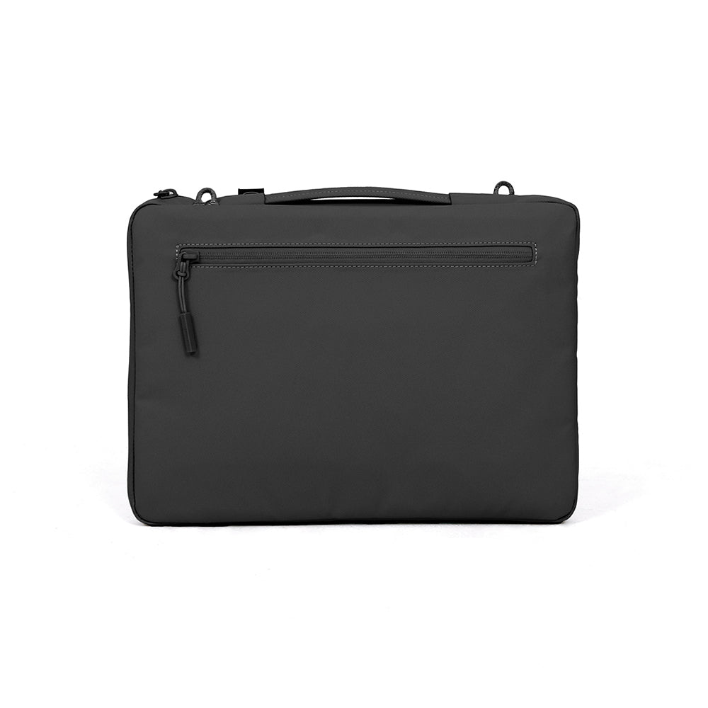 Skinarma Juno 14 inç Uyumlu Cross-Hatch Desenli Naylon Çapraz Vücut Laptop Çantası Siyah