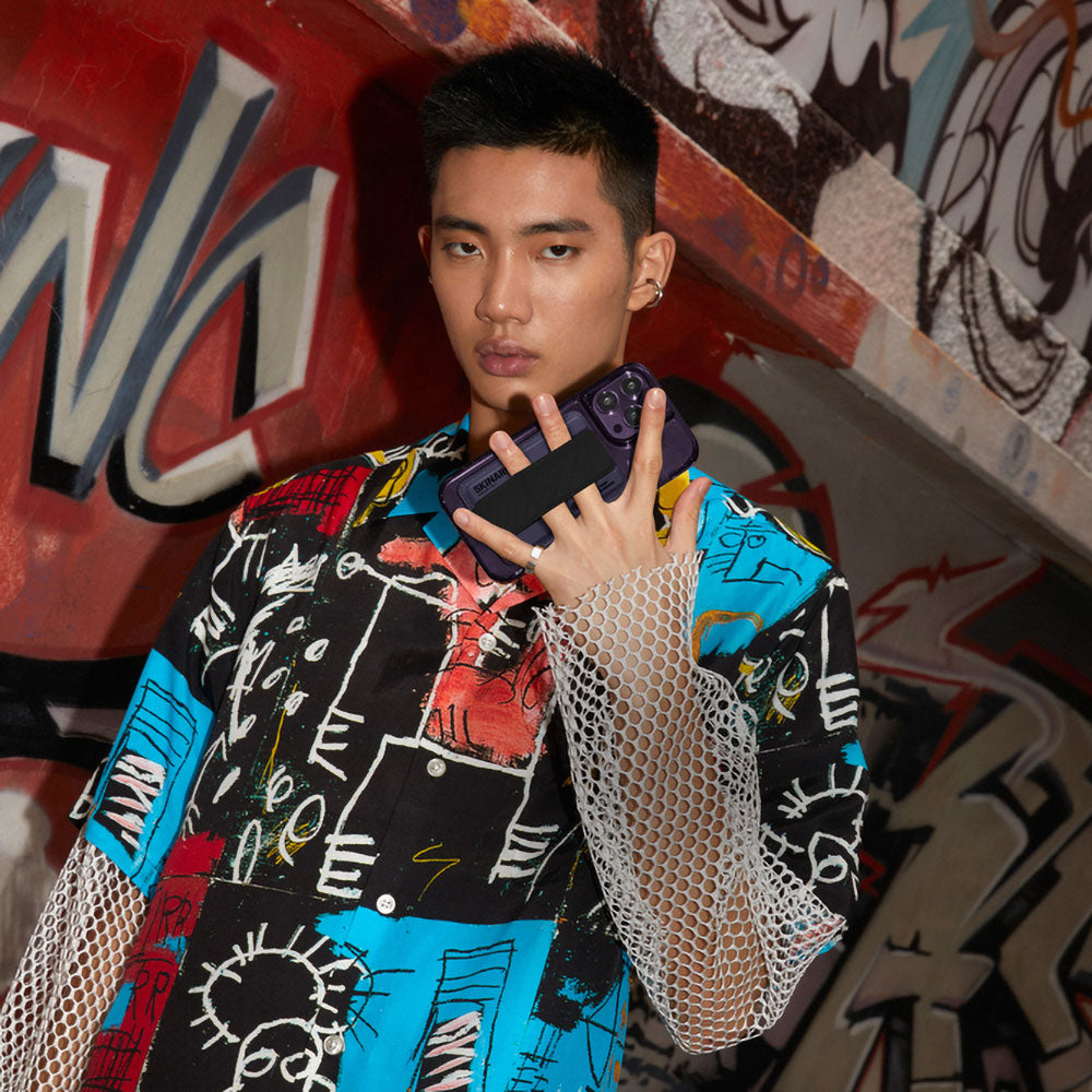 SkinArma Kado 2 Hazneli Magnetik Standlı Kartlık Olive