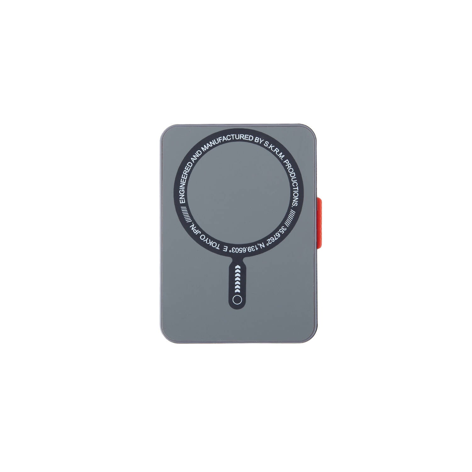 SkinArma Phaze Buton Tasarımlı 2 Hazneli Magnetik Standlı Kartlık Mavi