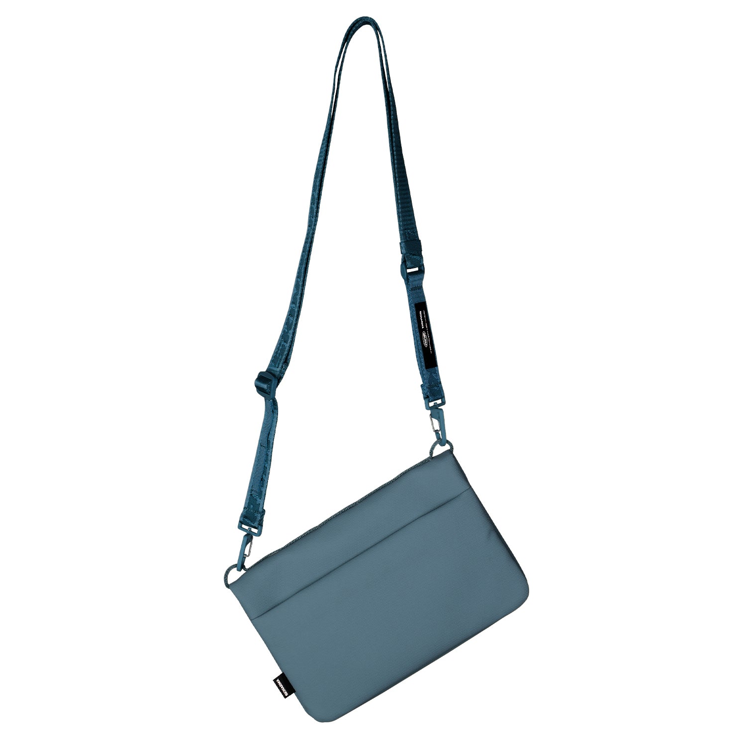 Skinarma Satchel Juno Desenli Naylon Scout Bilek Askı Kayışlı Aksesuar Çantası Gri