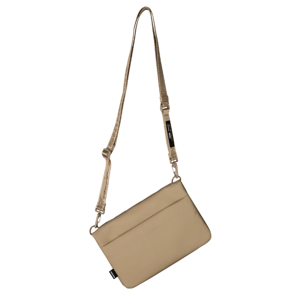 Skinarma Satchel Juno Desenli Naylon Scout Bilek Askı Kayışlı Aksesuar Çantası Turuncu