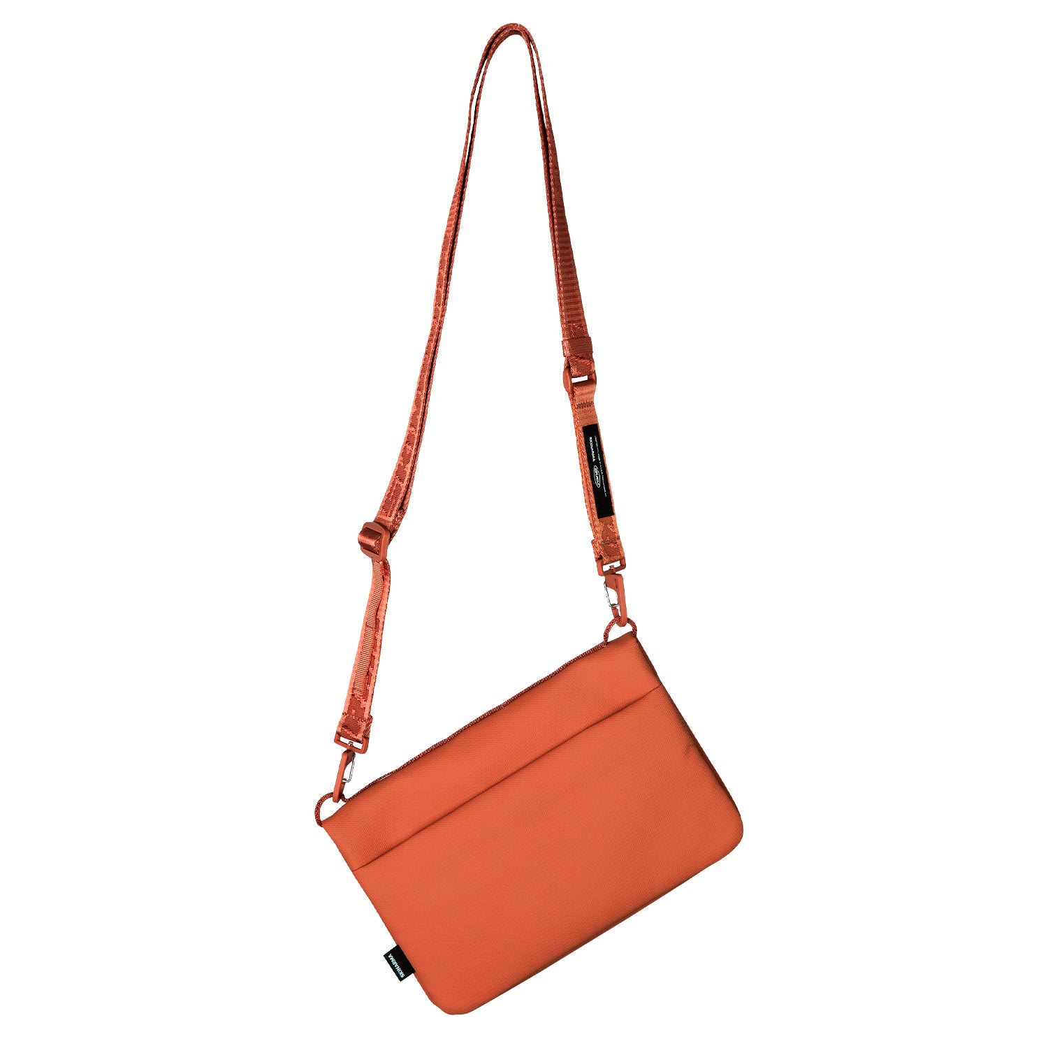 Skinarma Satchel Juno Desenli Naylon Scout Bilek Askı Kayışlı Aksesuar Çantası Turuncu