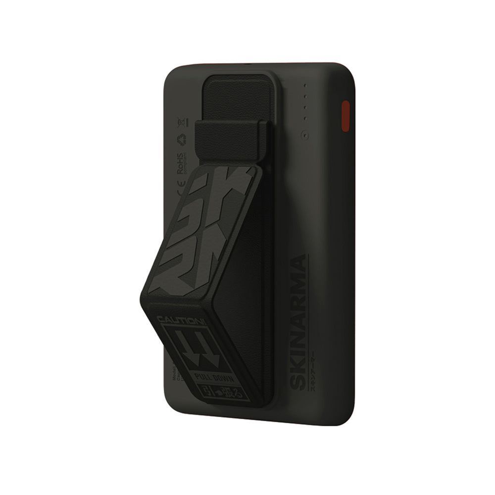 SkinArma Spunk Taşınabilir Wireless Şarj ve PD Hızlı Şarj Özellikli Powerbank 15W 5000mAh Mavi