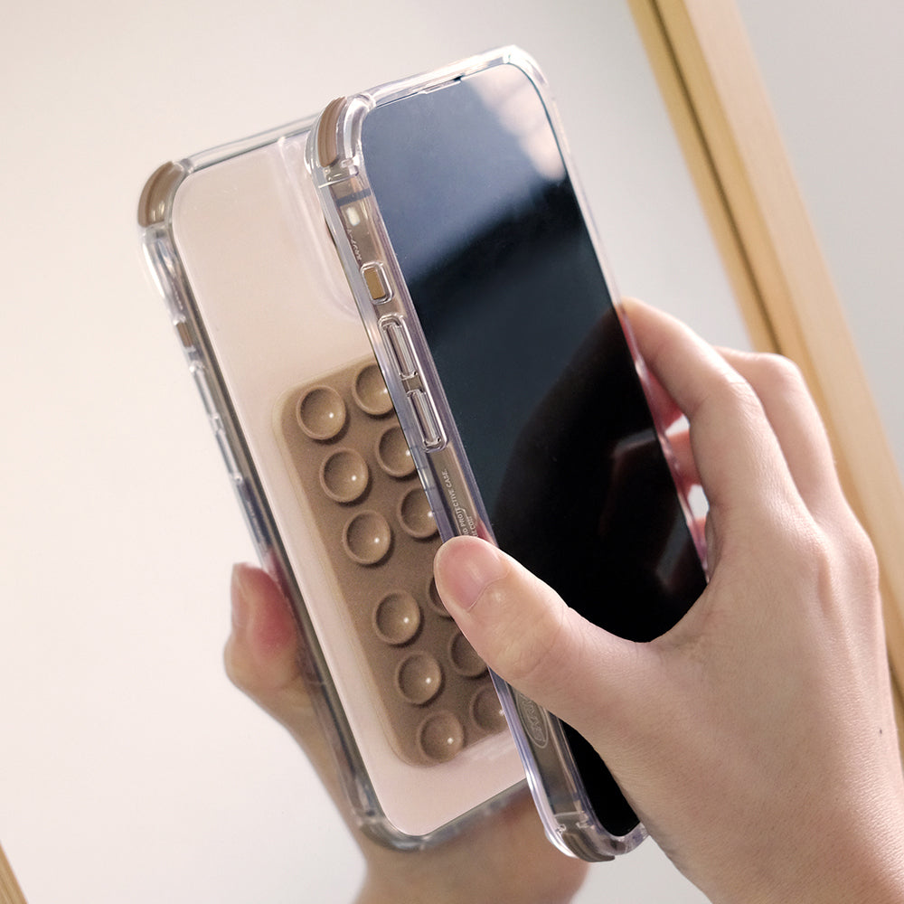 Skinarma Stax Magnetik Vakumlu Telefon Tutucu Beyaz