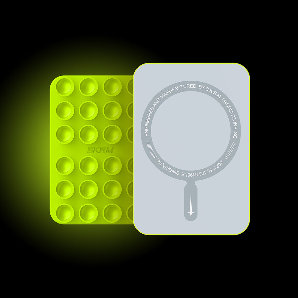 Skinarma Stax Magnetik Vakumlu Telefon Tutucu Beyaz